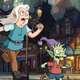 Bean (Abbi Jacobson) and Elfo (Nat Faxon) in Disenchantment